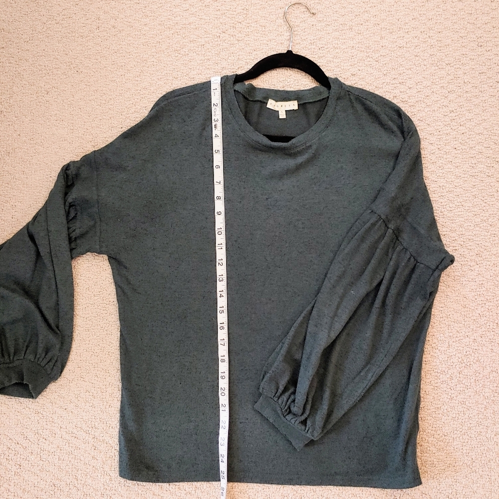 PROMESA | Drapey Rounded Sleeve Sweater - Picture 3 of 6